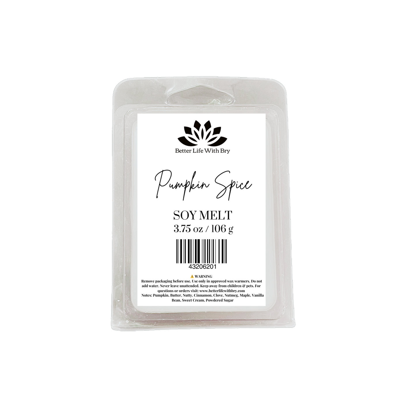 Pumpkin Spice Soy Melt