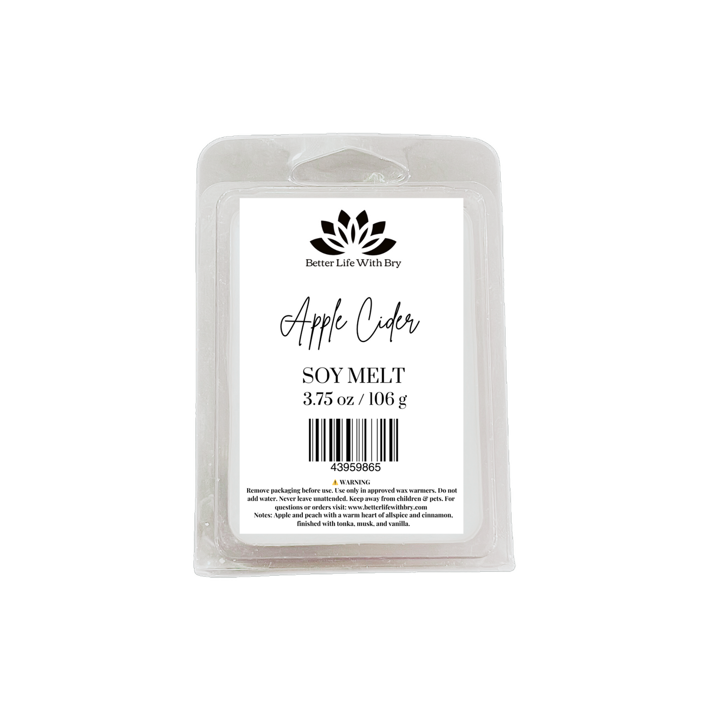 Apple Cider Soy Melt