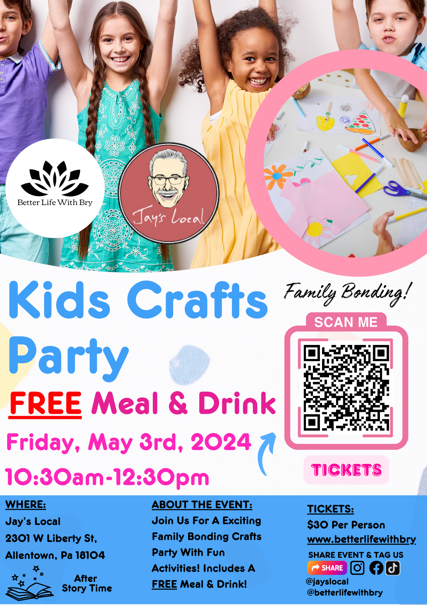 Kids Crafts Day