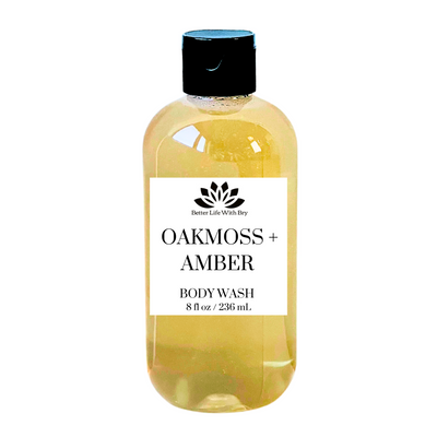 Oakmoss + Amber Body Wash