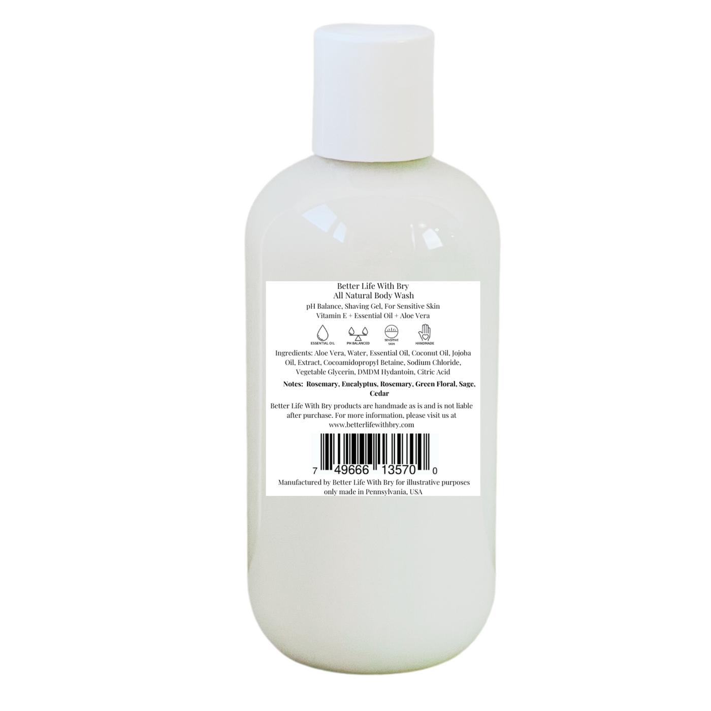 Rosemary Essential Oil Body Lotion